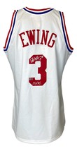 Patrick Ewing Signed Knicks 1991 M&amp;N HWC All-Star Jersey 11x AS Steiner CX - £454.56 GBP