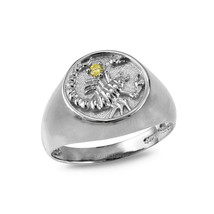 Sterling Silver Scorpio  Zodiac CZ Ring - November Birthstone - $49.99