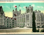 Città College New York Città Ny Nyc 1929 Wb Cartolina F13 - $3.03