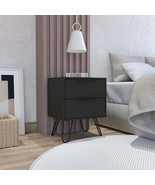 FM FURNITURE Nuvo 22-inch Tall Nightstand, 2 Drawers, and Hairpin Legs, ... - $87.22+