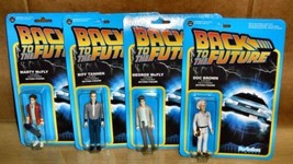 Funko/Reaction -Back to the Future lot of 4 -3.75” figures. All New - MISP - $64.35