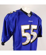 Baltimore Ravens On field Reebok Purple Jersey 55 Terrell SUGGS Stitched... - £30.25 GBP