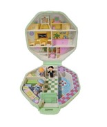 Polly Pocket Polly’s School Complete 2 Figures Green Compact BlueBird 19... - $39.55