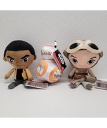 Disney Funko Star Wars Galactic Plushies Collectible 8” Plush Set Lot of 3 - $37.61
