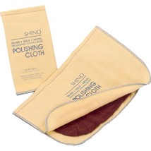 Shino Polishing Cloth Jewelry Cleaner Gold Silver Brass Polisher 12&quot; x 14&quot; - £12.33 GBP