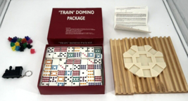 Mexican Train Dominoes Double 12 Set With All Accessories - $18.65
