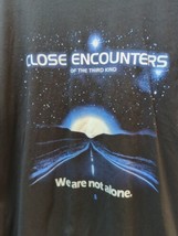 Close Encounters of the third kind L large Men&#39;s t-shirt We are not alon... - £13.40 GBP