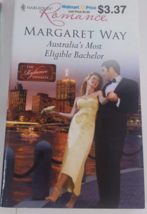 Australia&#39;s most eligible bachelor by margaret way 2010 harlequin paperback good - £4.73 GBP