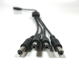1 Female to 4 Male Power Splitter Cable - £6.19 GBP