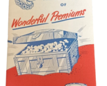 Vtg 1950 Borden&#39;s Milk Premiums Advertising Catalog Booklet E18 - $24.70