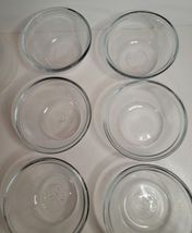 8 New Anchor Hocking 6 Oz Dessert Dishes with Plastic Lids image 6