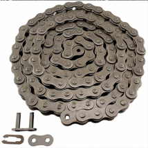 #40-1R  Precision ANSI Single Strand Solid Bushing Roller Chain 10Ft Roll - $50.34