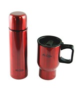Mr Coffee Javelin 2-Piece Double Wall Thermos and Travel Mug Gift Set in... - $81.99