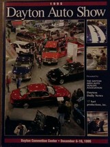 1995 Dayton Auto Show Program complete with 8 perforated postcards intact - $39.59