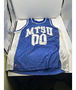 MTSU #00 Vintage Basketball Jersey Men’s Sz XL Dodger Middle Tennessee M... - $34.64