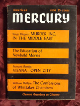 American Mercury June 1952 Serge Fliegers François Bondy ++ - £8.53 GBP