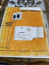 International Harvester LDR-1 Loaders Parts Catalog - $32.50