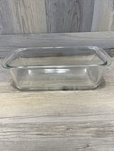 Pyrex 8 1/2 Inch 1.5 Qt (L) Loaf Pan Clear Glass 213-R, 7213 - £7.31 GBP