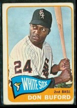 Vintage 1965 Topps Baseball Trading Card #81 Don Buford White Sox 2nd Base - $8.41