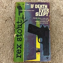 If Death Ever Slept Mystery Paperback Book by Rex Stout from Bantam Books 1959 - £9.73 GBP