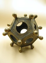 Resin replica of Roman Dodecahedron. Natural size - 8 cm ( 3,14 &quot;) - $44.55