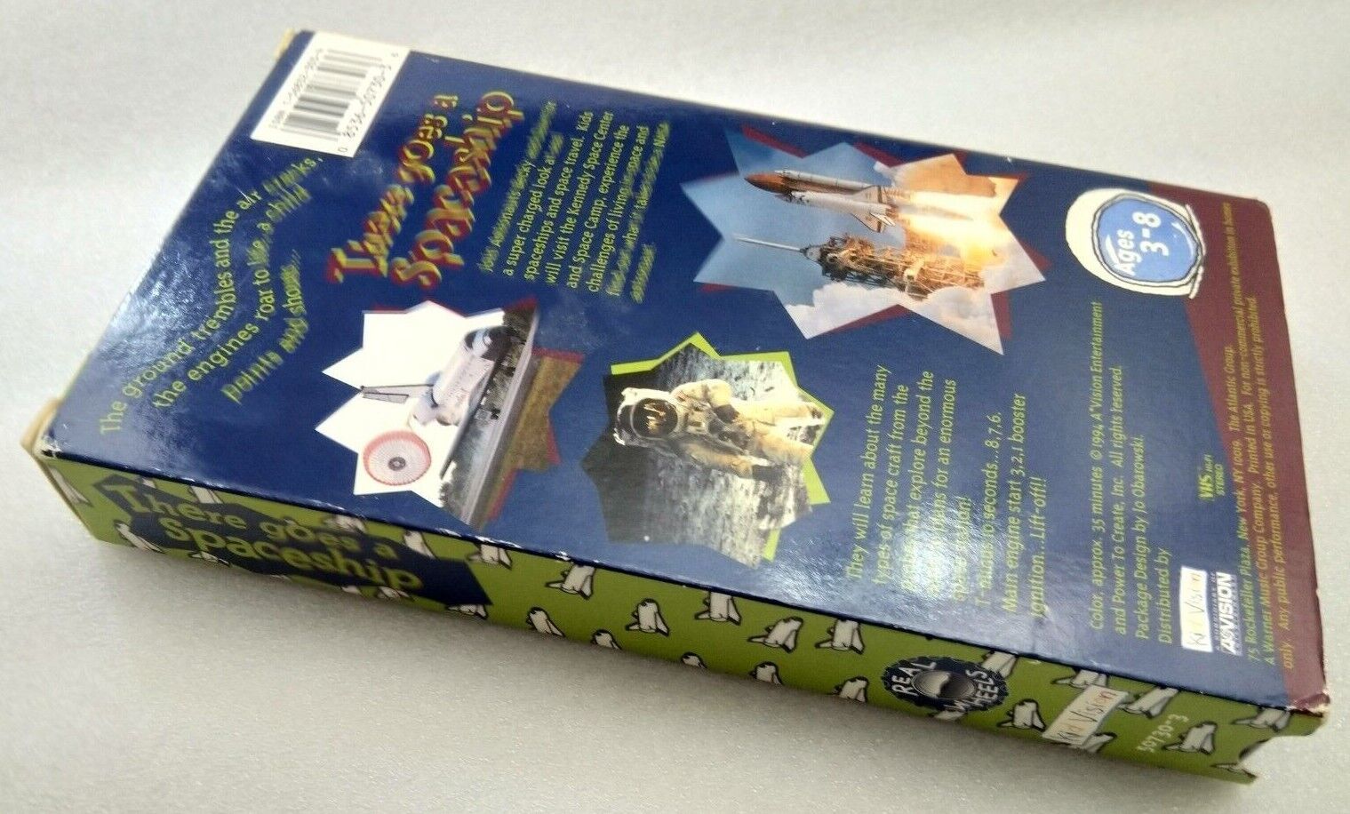 VHS There Goes a Spaceship (VHS, 1994, Slipsleeve) - VHS Tapes