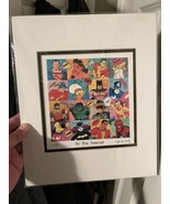Vintage Nelson De La Nuez ‘To The Rescue’ Cartoon Super Hero Art Work Ma... - $288.32