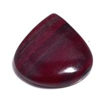 58.7 Carat Natural Red Bloodstone Pear Loose Gemstone for Jewellery Making - $13.95