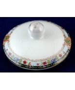 Orphan Lid Round Porcelain w Floral Border Marble-Like Finial Knob - €4,30 EUR Orphan Lid Round Porcelain w Floral Border Marble-Like Finial Knob - €4,30 EUR