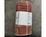 Little Korboose Woven Throw Blanket 100% Cotton 50x60in FabFitFun NEW - $29.70