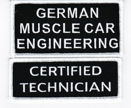 German Certified Tech SEW/IRON Patch Badge Embroidered Mercedes Benz Volkswagen - $9.99