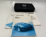 2007 Mazda 3 Owners Manual Handbook Set with Case OEM C02B13044 - £13.18 GBP