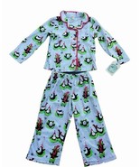 Christmas Nite Nite Munki Munki Toddler 2 Piece Pajama Set Size 3t NEW W... - $11.39