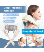 Wireless Neck And Shoulder Massager With Deep Kneading Relief - $99.99+