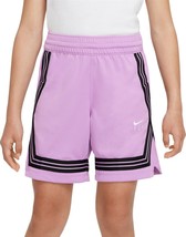 Nike Girls Fly Crossover Training Shorts DA1086-591 Purple Black Size XL X-Large - £25.52 GBP