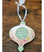 Hallmark Sharing Kindness Brightening Days Caregiver Christmas Ornament - £9.55 GBP