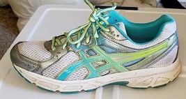 ASICS WOMEN`S 10 SHOES GEL CONTEND 2 MESH RUNNING T474N WHITE - $14.41