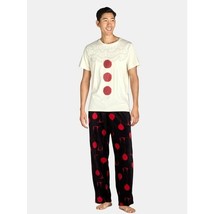 IT Men&#39;s Short Sleeve Tee and Sleep Pants Pajama Set 2-Piece, Size S Col... - $33.35 CAD
