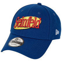 Seinfeld Logo New Era 9Forty Adjustable Hat Blue - £31.95 GBP