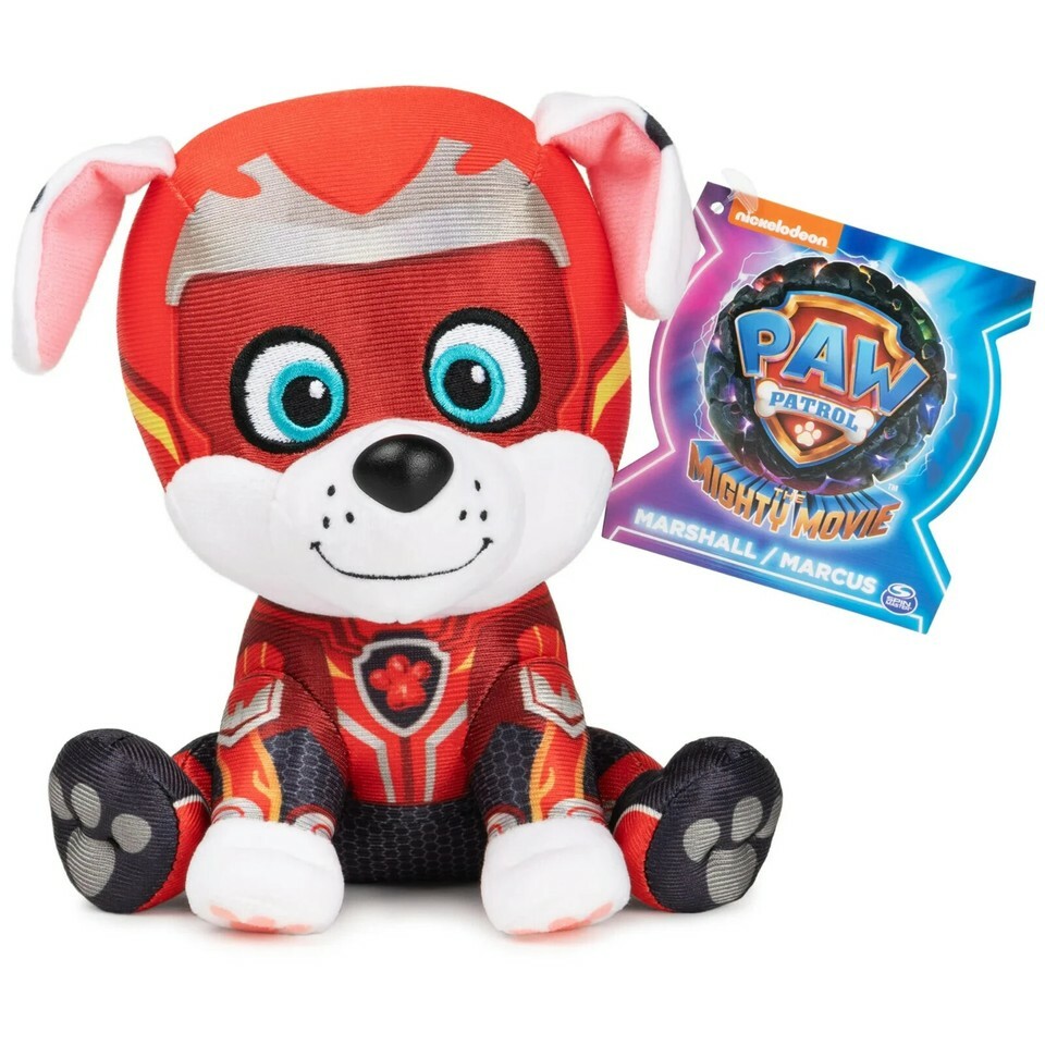 PAW Patrol 6in Plush MARSHALL Character by Gund the Mighty Movie NWT - $15.67