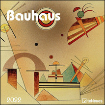 Bauhaus 2022 Wall Grid Calendar teNeues 30x30cm New &amp; Sealed 03681 - $58.49