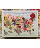 Wendy Gold Usa State Flowers 1000 Piece Puzzle by Galison, Galison, Comp... - £18.32 GBP