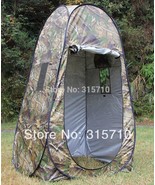 Portable Privacy Shower Toilet Camping Pop Up Tent Camouflage/UV function - £35.08 GBP
