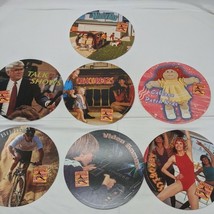 Lot of (7) 1980s Lifestyles Circular Cardboard Collectables With Fun Facts - $13.37