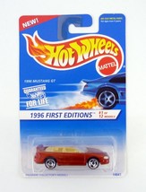Hot Wheels 1996 Mustang GT #378 First Editions 1 of 12 Red Die-Cast Car ... - $6.92
