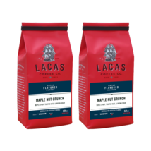 Lacas Coffee Company Maple Nut Crunch Medium Roast 2 pack 12oz - $24.00