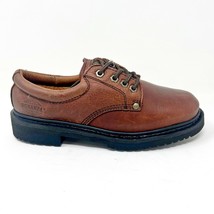 Bonanza Brown Black Leather Mens Size 13 Slip Resistant Work Boots BA415 - £31.84 GBP