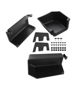 Black Rear Under Seat Storage Cargo Box For Ford F150 Supercrew Crew Cab... - $79.36