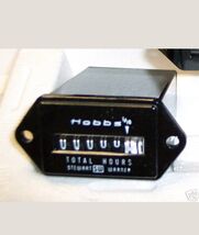 panel HOUR METER  240 volts HOBBS STEWART WARNER LR 42455 ONAN 240 VOLT - $42.78