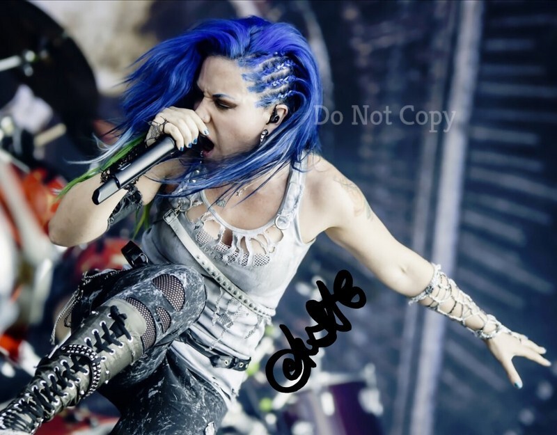 ALISSA WHITE-GLUZ SIGNED PHOTO 8X10 RP AUTOGRAPHED PICTURE ARCH ENEMY SI... - $19.99